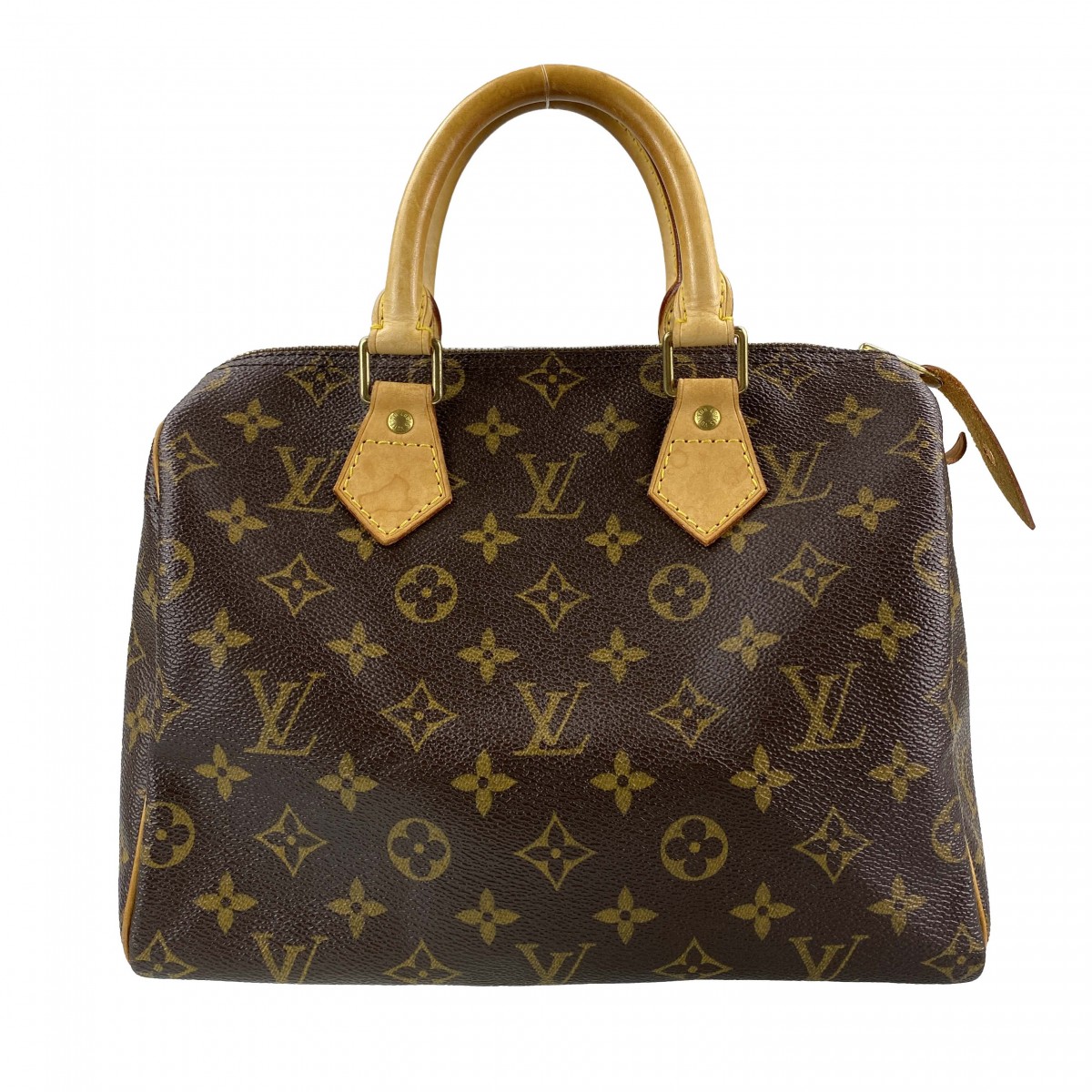 ルイ・ヴィトン モノグラム スピーディ25 ブラウン ハンドバッグ