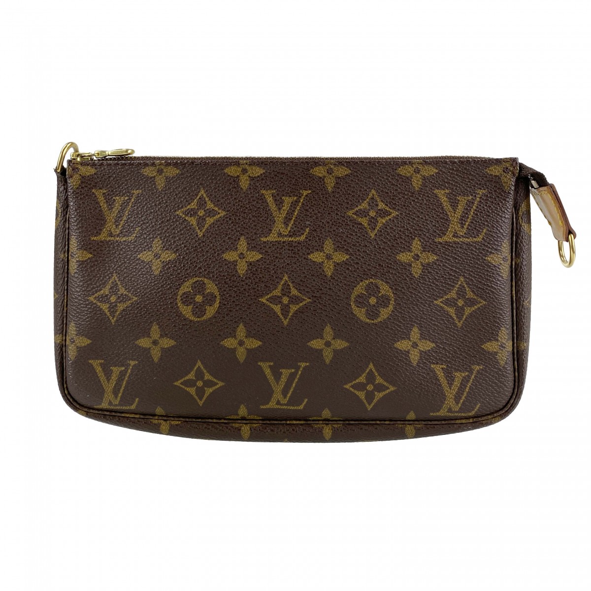 ルイ・ヴィトン モノグラム ポシェット アクセソワール ブラウン ポーチ