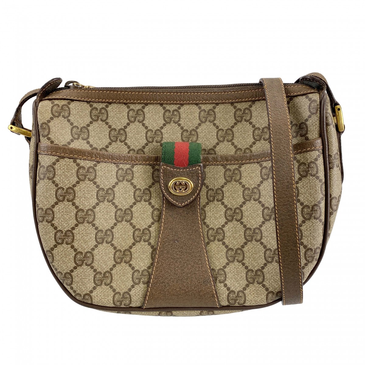 グッチ オールドグッチ シェリーライン ショルダーバッグ