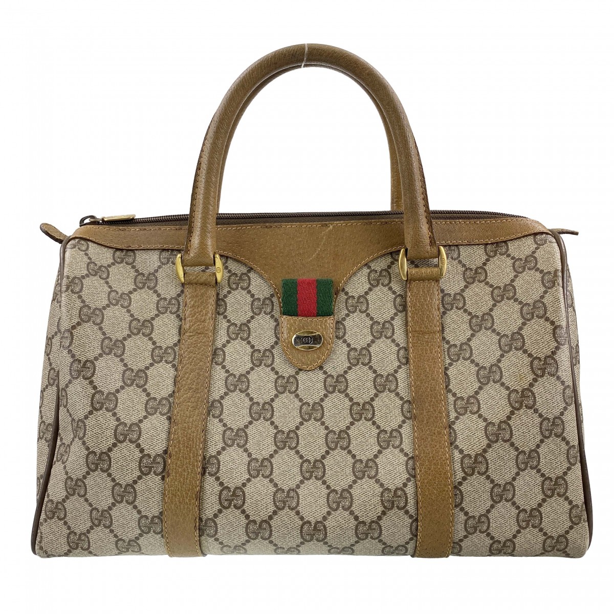 グッチ オールドグッチ シェリーライン ミニ ボストンバッグ