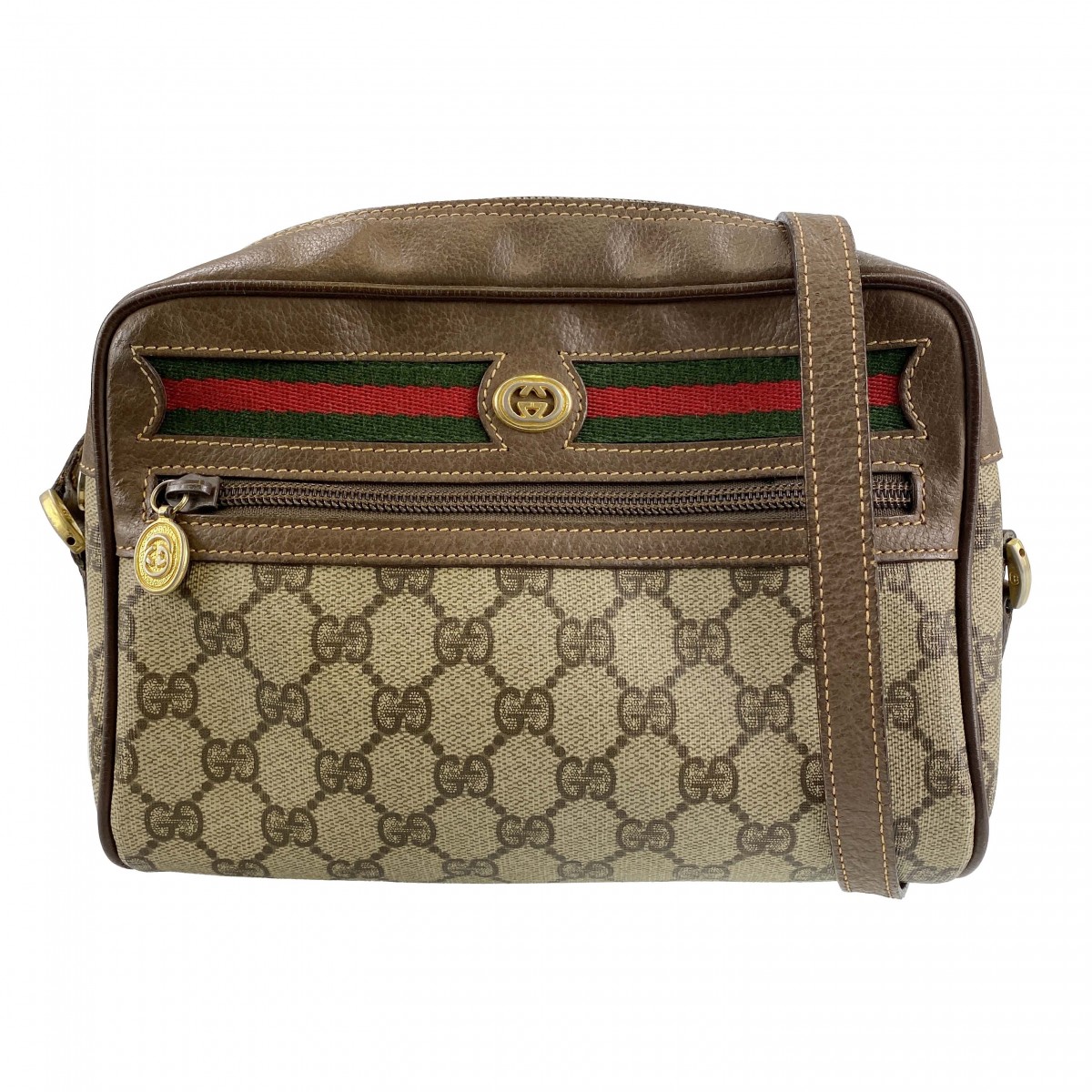 グッチ オールドグッチ シェリーライン ショルダーバッグ