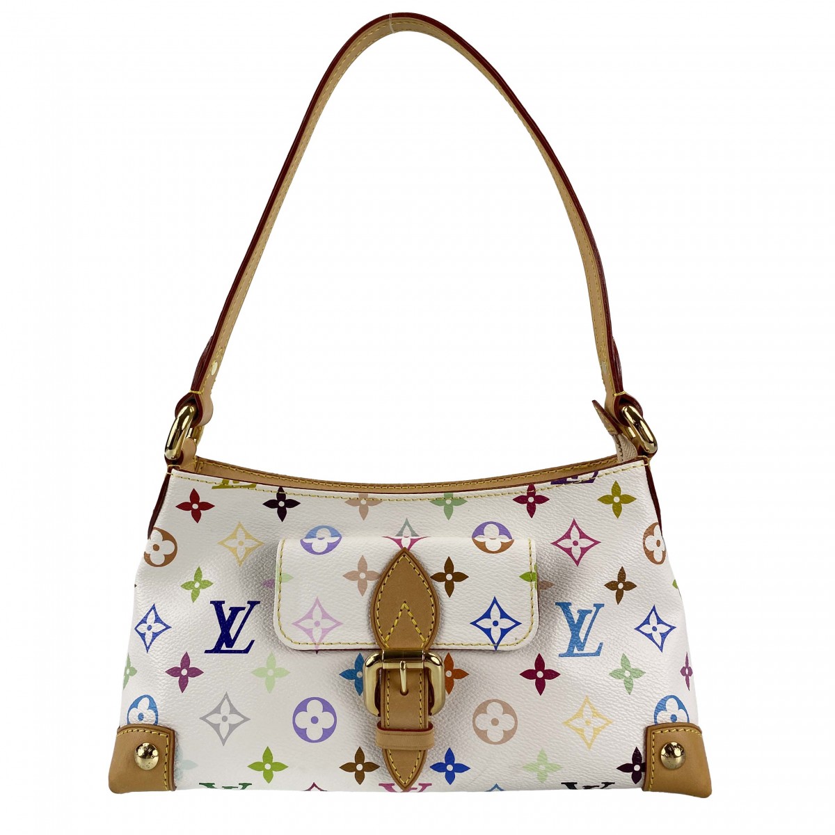 ルイ・ヴィトン モノグラム モノグラム マルチカラー エライザ ブロン ショルダーバッグ