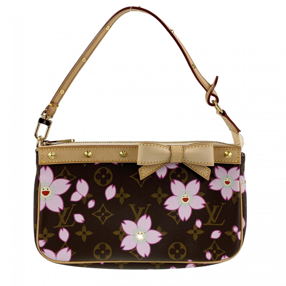 ルイ・ヴィトン モノグラム チェリーブロッサム ブラウン アクセサリーポーチ