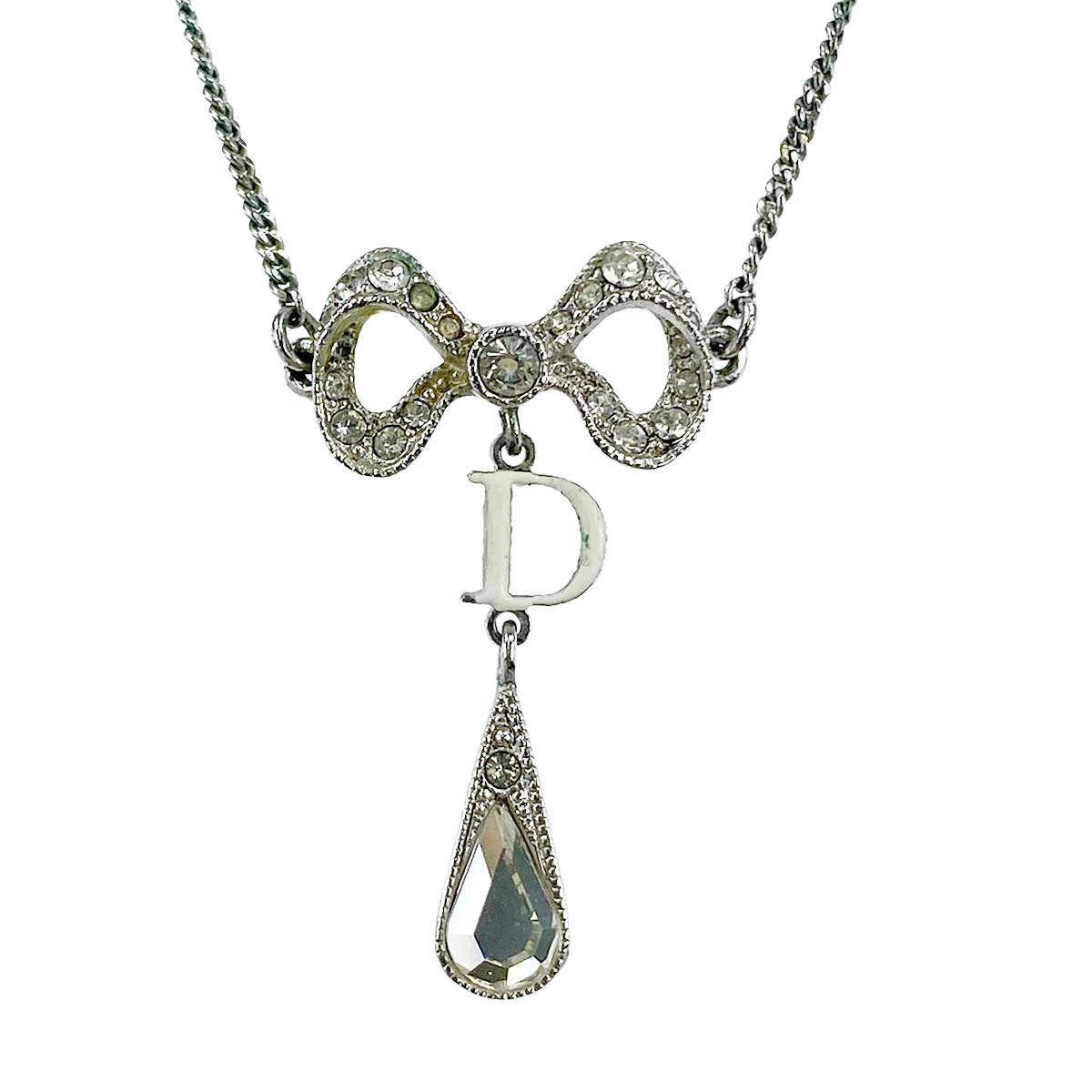 ディオール リボン ネックレス