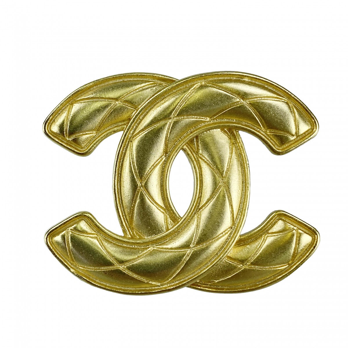 シャネル ゴールドメッキ CCロゴ ゴールド ブローチ