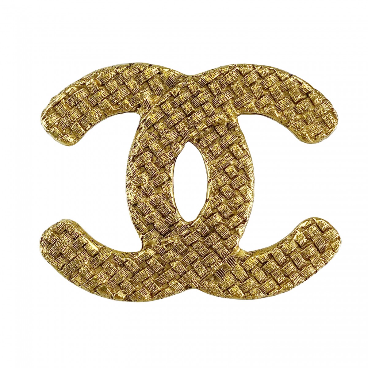 シャネル ゴールドメッキ CCロゴ ゴールド ブローチ