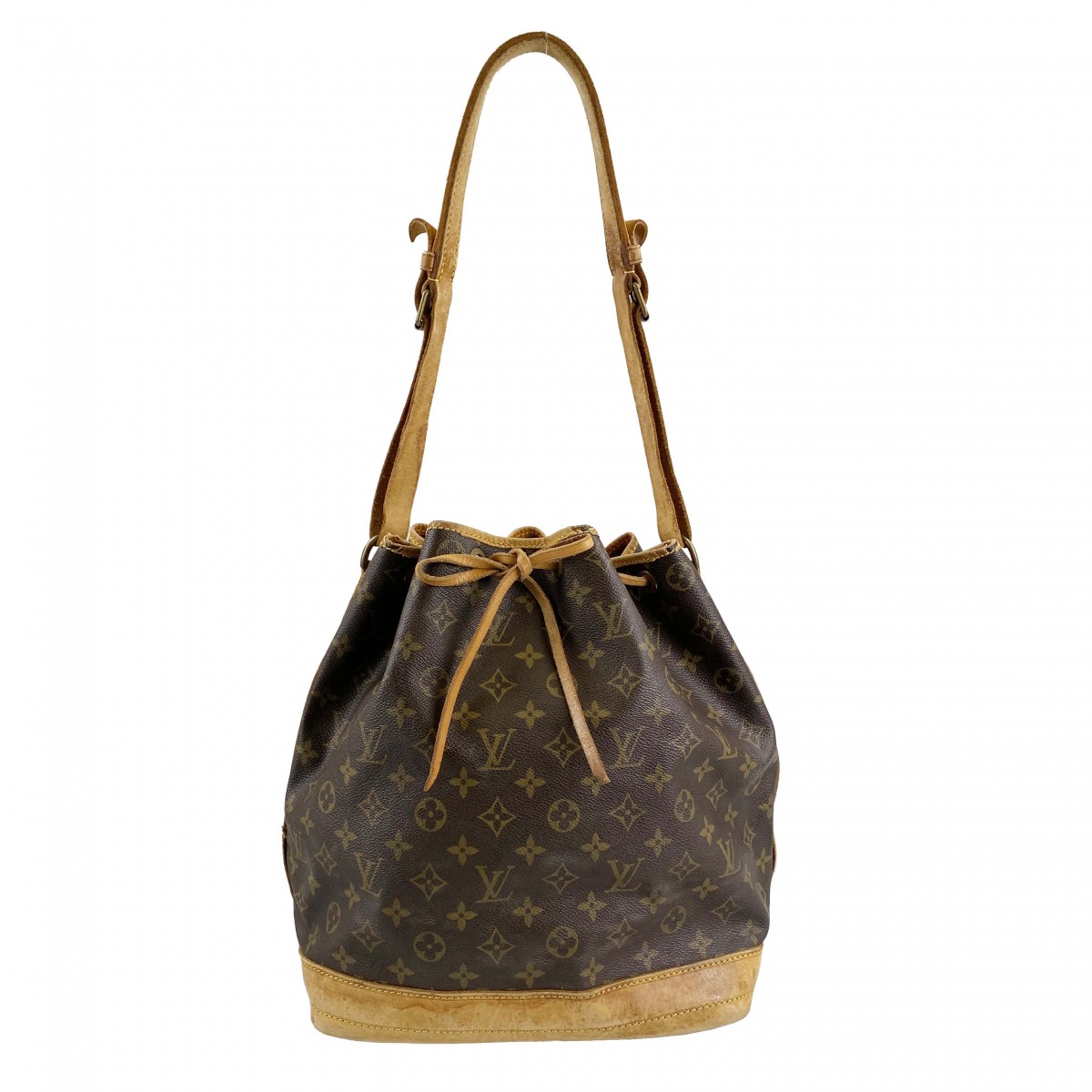 ルイ・ヴィトン モノグラム ノエ ブラウン ショルダーバッグ