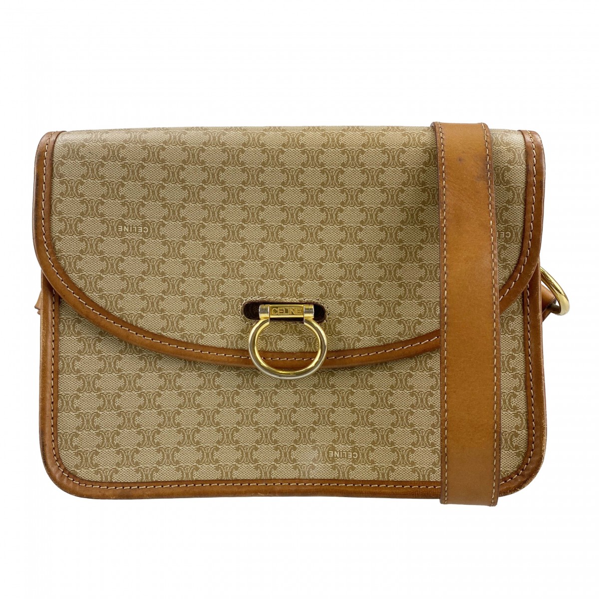 セリーヌ マカダム ショルダーバッグ