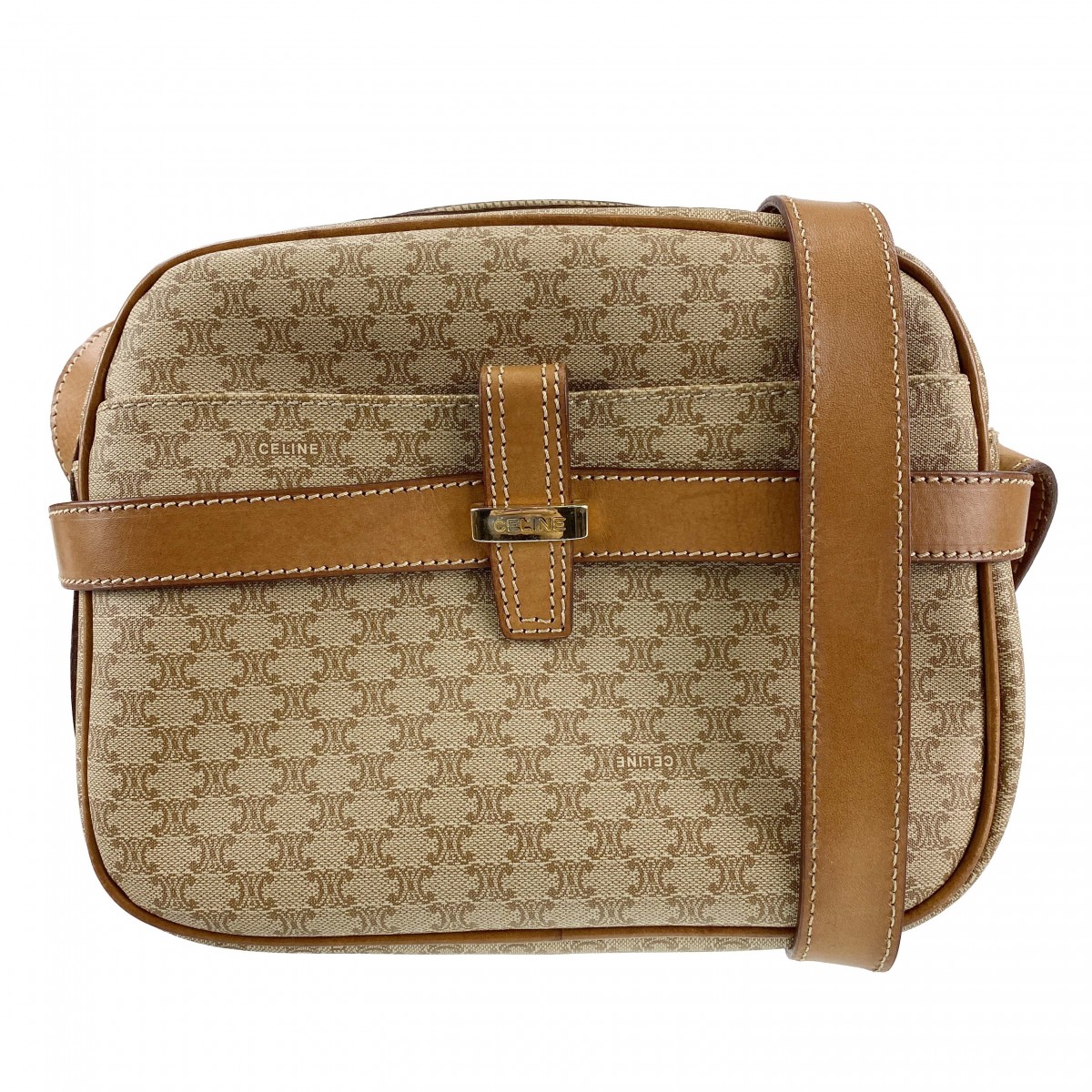 セリーヌ マカダム ショルダーバッグ