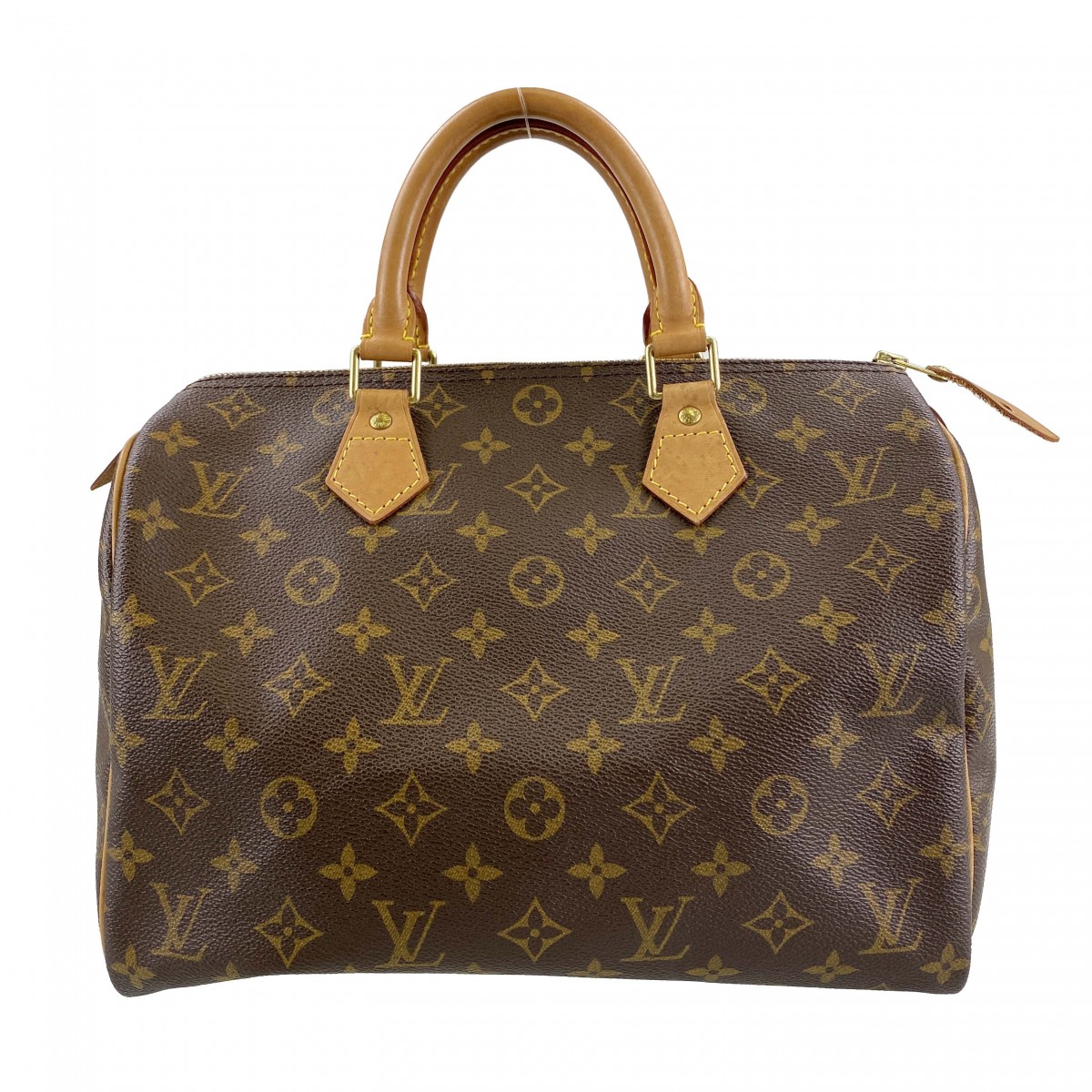 ルイ・ヴィトン モノグラム スピーディ30 ブラウン ハンドバッグ