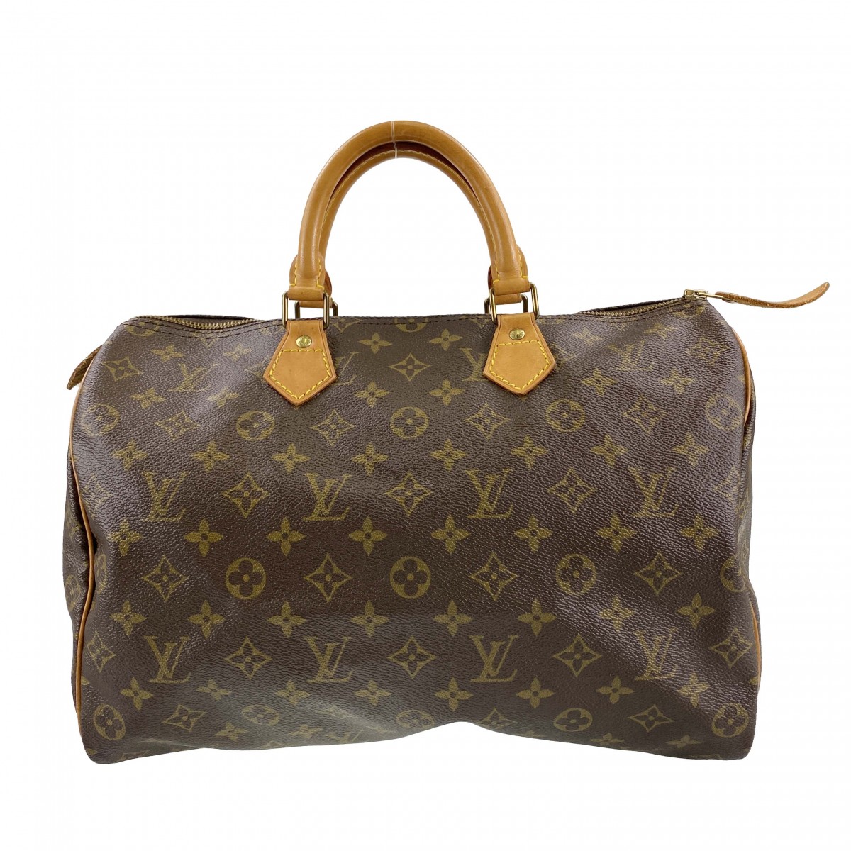 ルイ・ヴィトン モノグラム スピーディ35 ブラウン ハンドバッグ