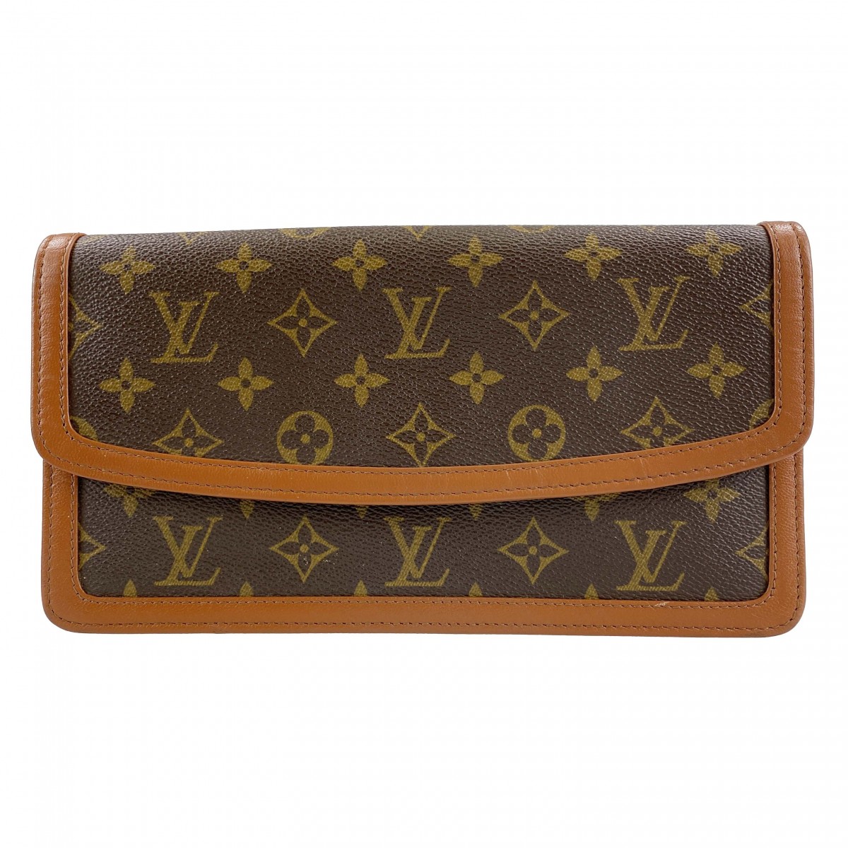 ルイ・ヴィトン モノグラム ポシェット ダムPM ブラウン セカンドバッグ