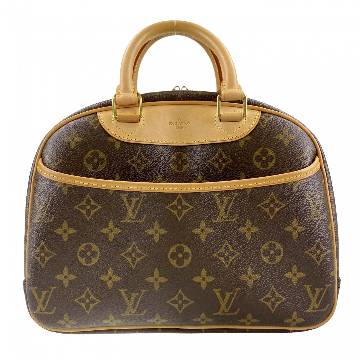 ルイ・ヴィトン モノグラム トゥルーヴィル ブラウン ハンドバッグ