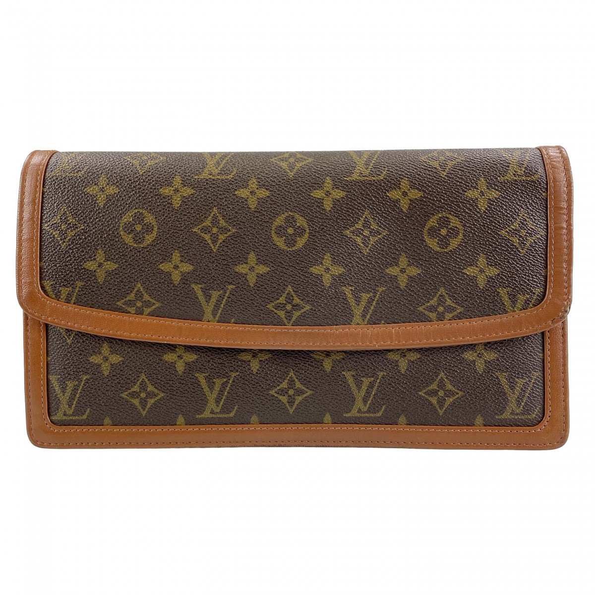 ルイ・ヴィトン モノグラム ポシェット ダムGM ブラウン セカンドバッグ