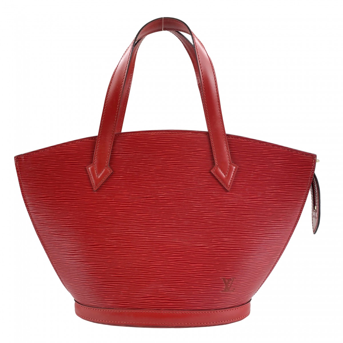 ルイ・ヴィトン エピ サンジャック カスティリアンレッド トートバッグ
