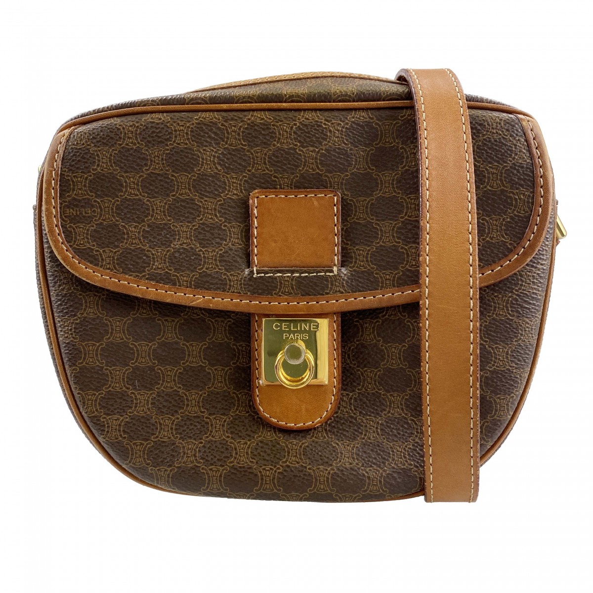 セリーヌ マカダム ショルダーバッグ