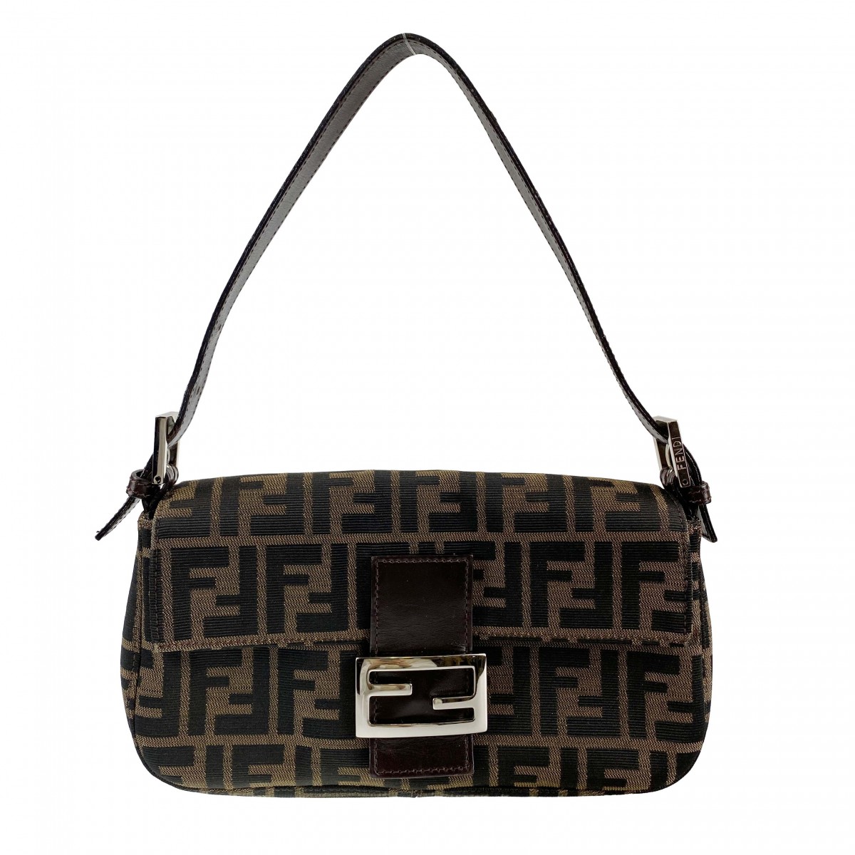 フェンディ ズッカ マンマバゲット ショルダーバッグ