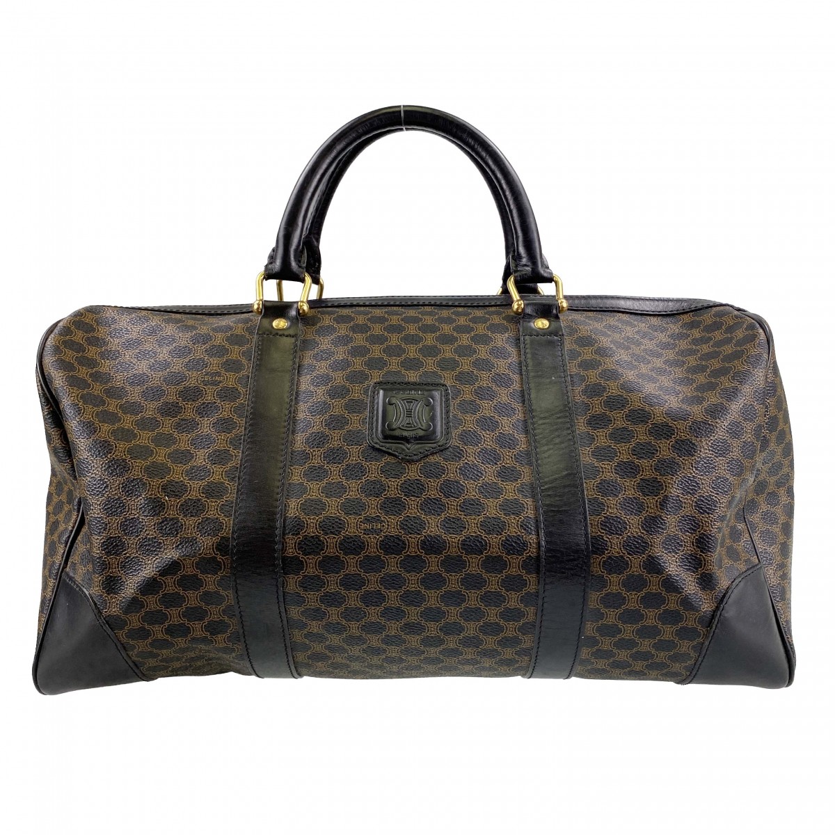 セリーヌ マカダム ボストンバッグ