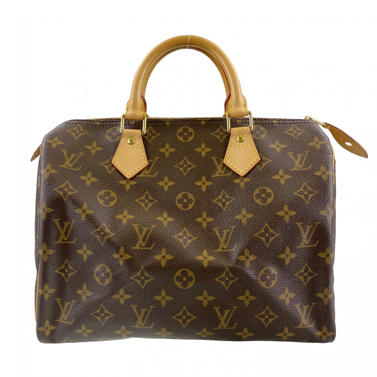 ルイ・ヴィトン モノグラム スピーディ30 ブラウン ハンドバッグ