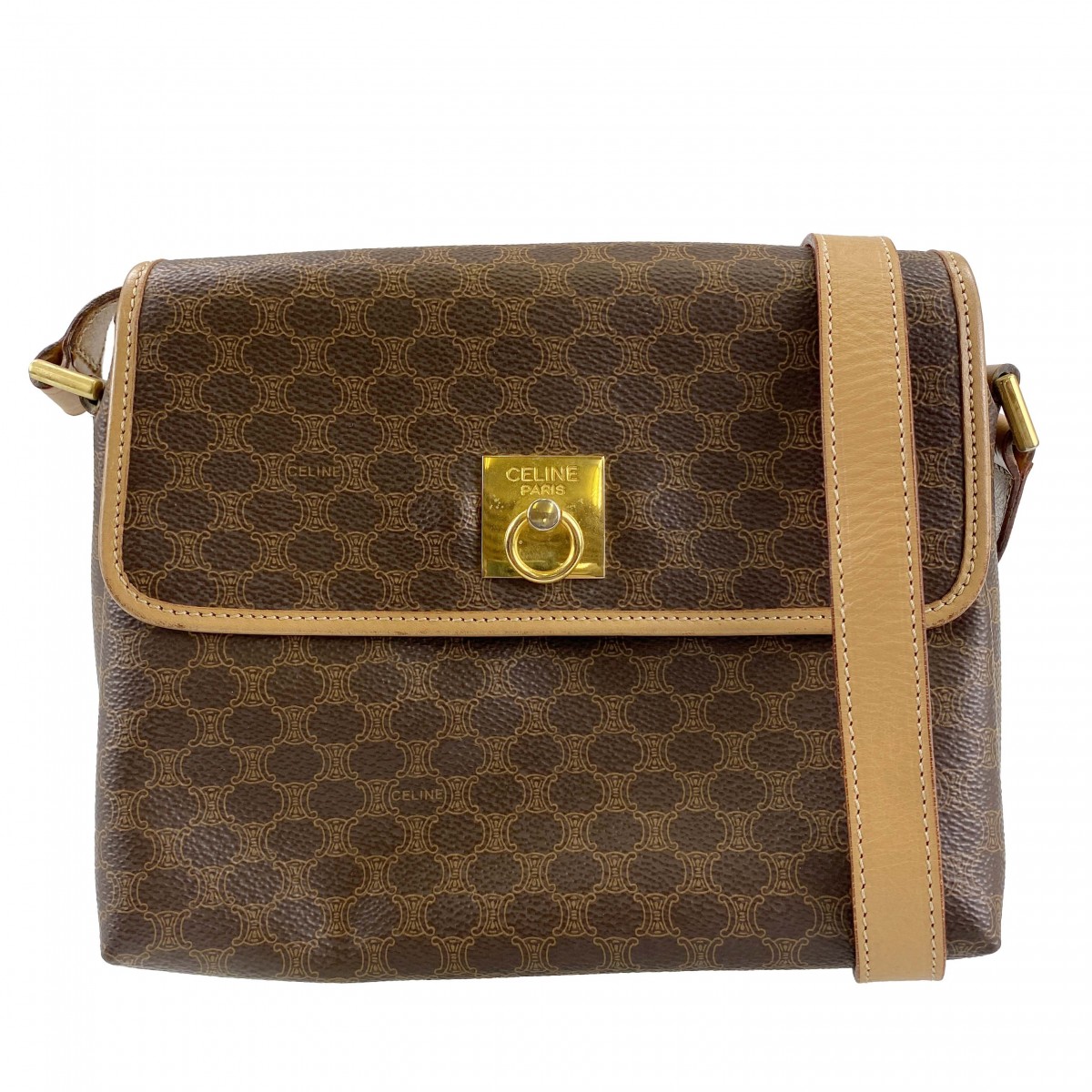 セリーヌ マカダム ショルダーバッグ