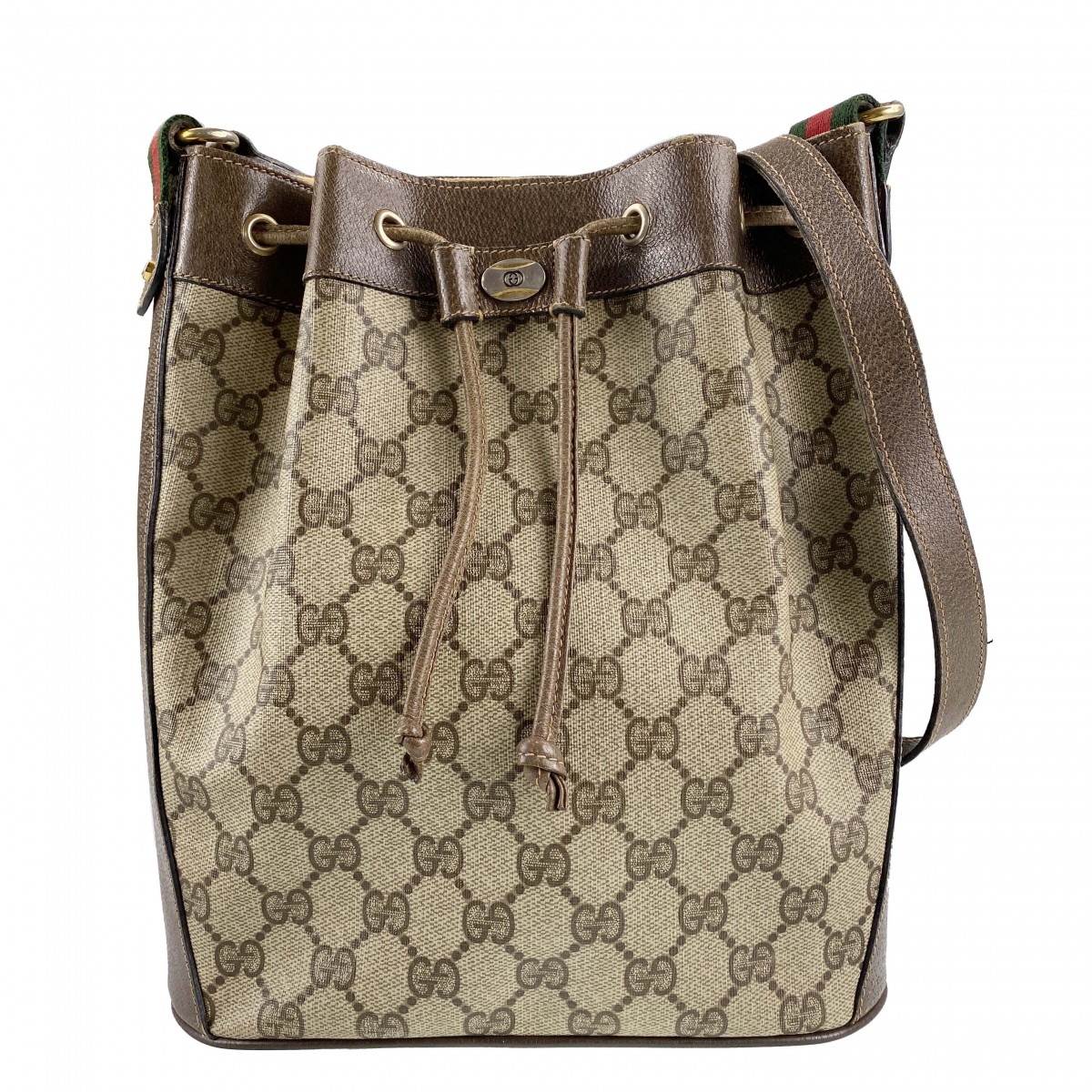 グッチ オールドグッチ 巾着 ショルダーバッグ