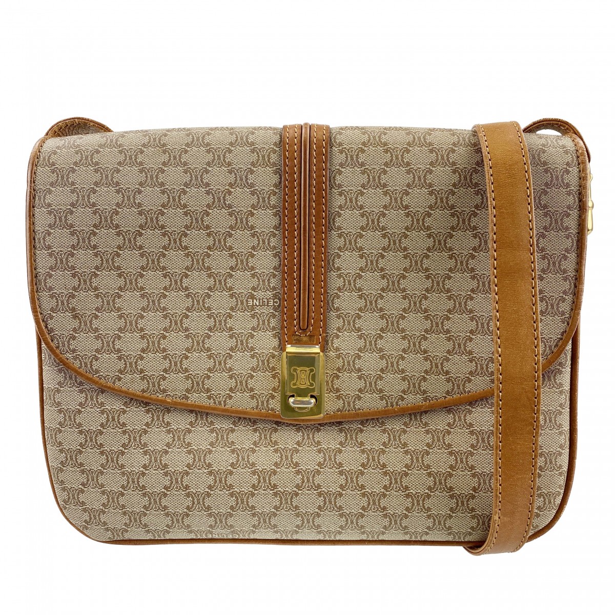 セリーヌ マカダム ショルダーバッグ