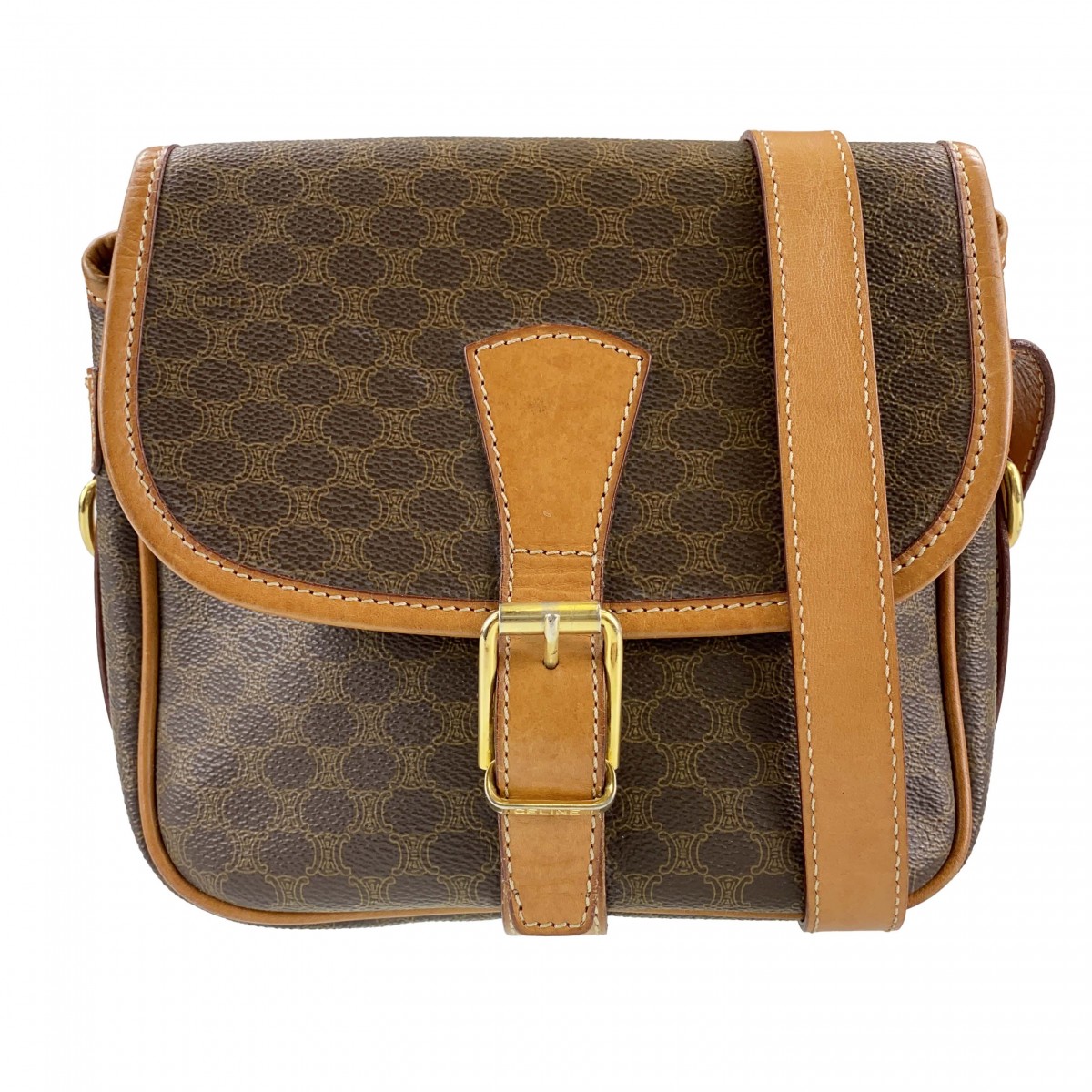 セリーヌ マカダム ショルダーバッグ