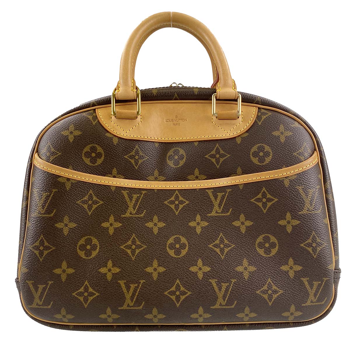 ルイ・ヴィトン モノグラム トゥルーヴィル ブラウン ハンドバッグ