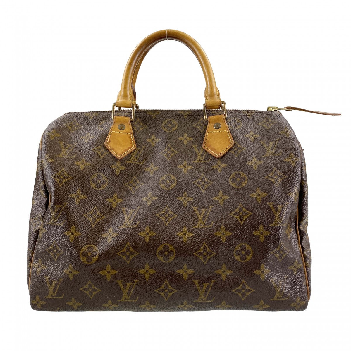 ルイ・ヴィトン モノグラム スピーディ30 ブラウン ハンドバッグ