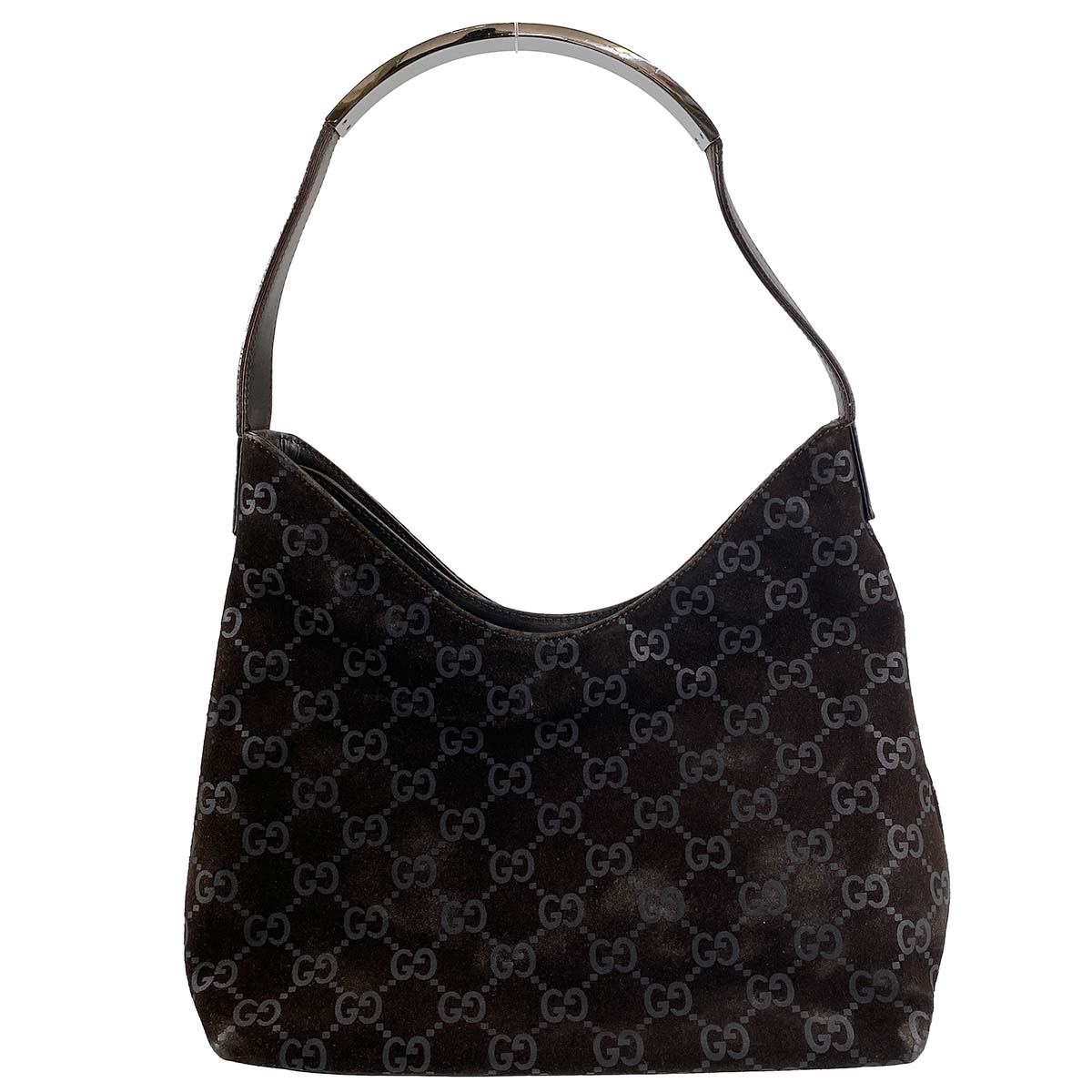 グッチ GG スエード ショルダーバッグ