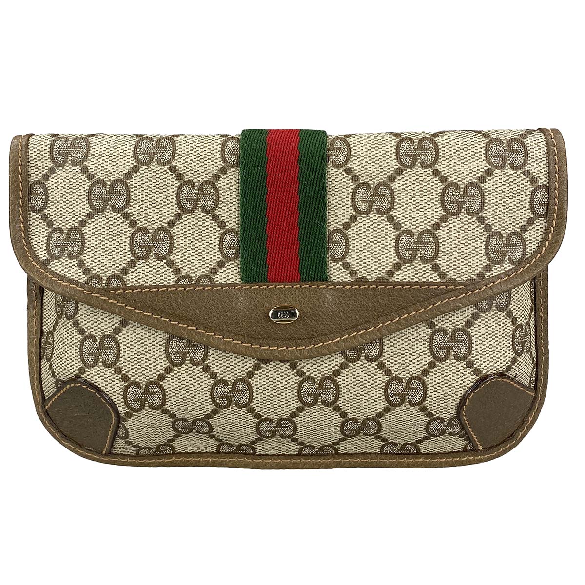 グッチ オールドグッチ シェリーライン ポーチ