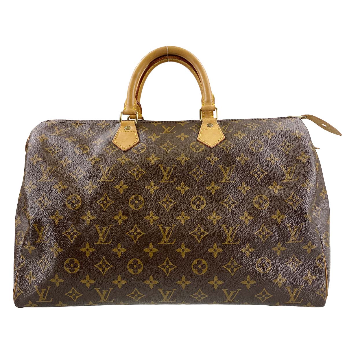 ルイ・ヴィトン モノグラム スピーディ40 ブラウン ハンドバッグ