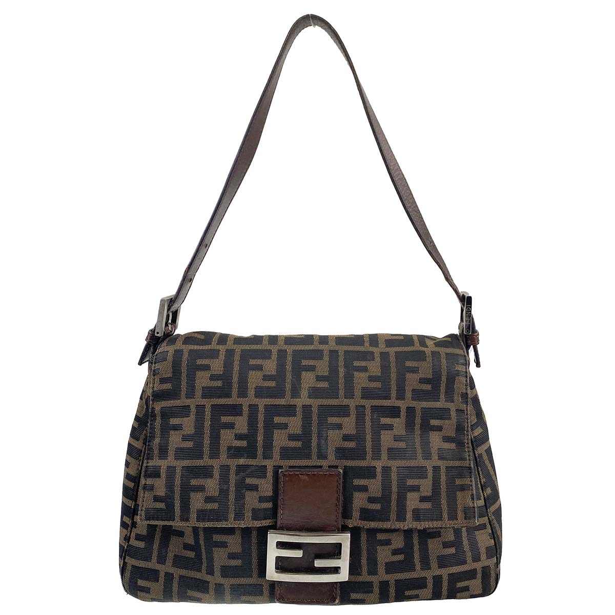 フェンディ マンマバゲット ズッカ ショルダーバッグ