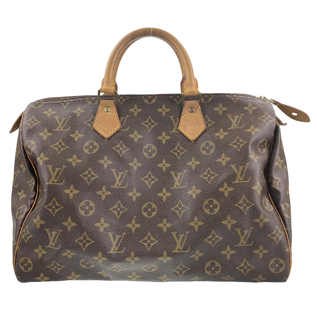 ルイ・ヴィトン モノグラム スピーディ35 ブラウン ハンドバッグ