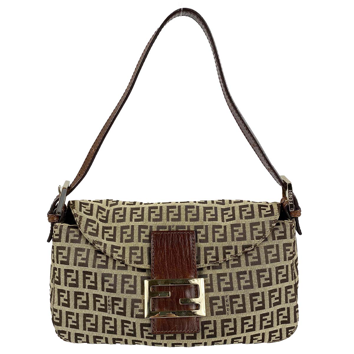 フェンディ ズッキーノ マンマバゲット ショルダーバッグ