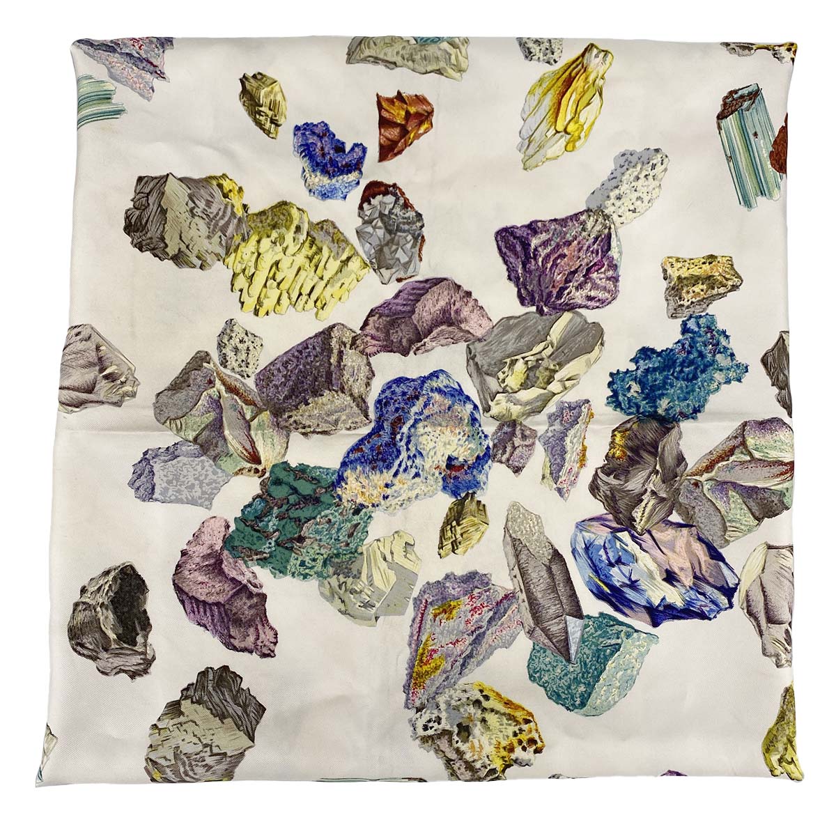 エルメス カレ 90 シルク ホワイト スカーフ