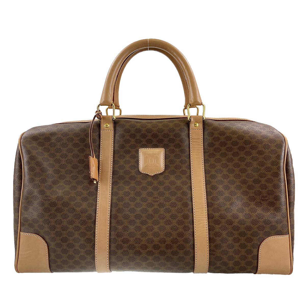 セリーヌ マカダム ボストンバッグ