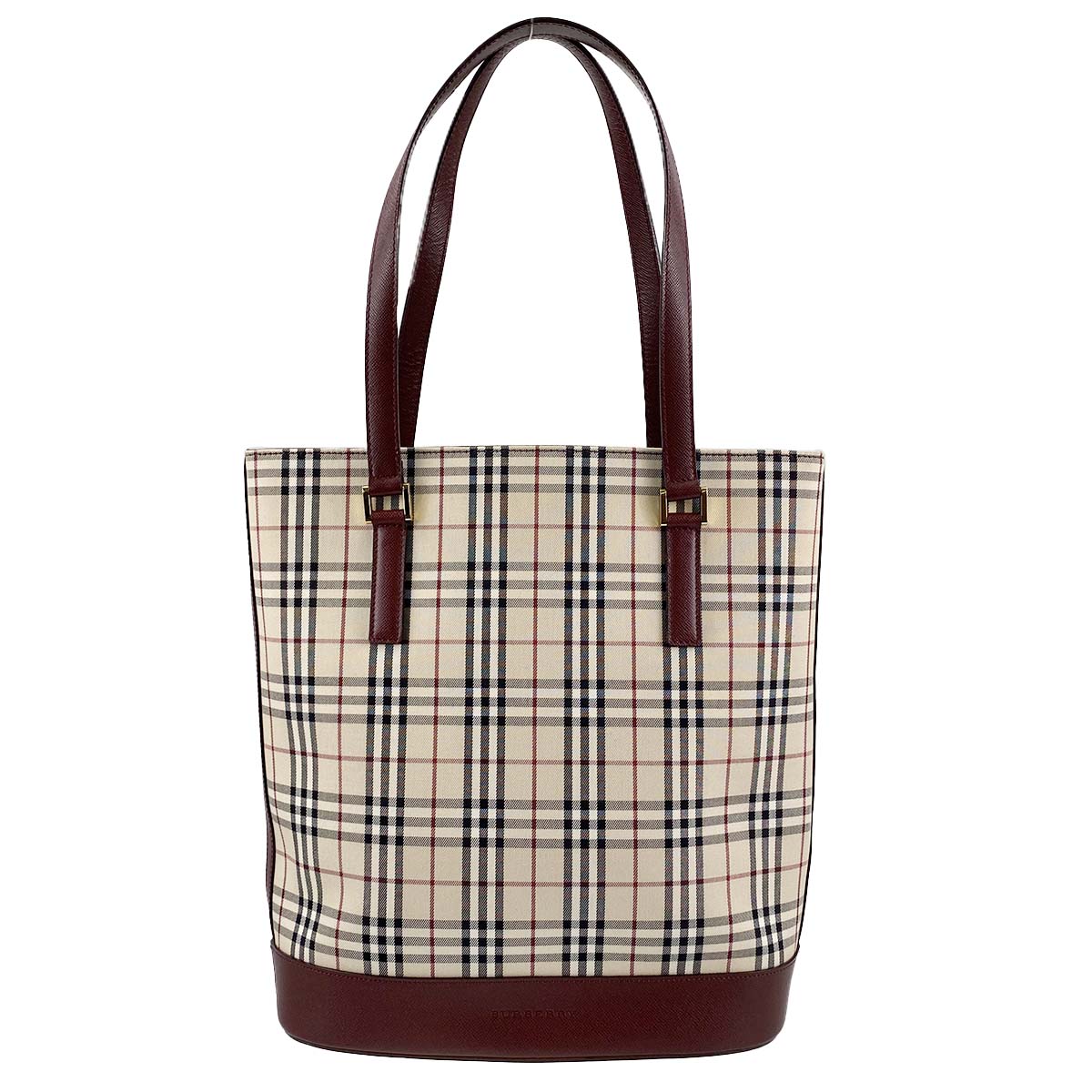バーバリー ノバチェック トートバッグ