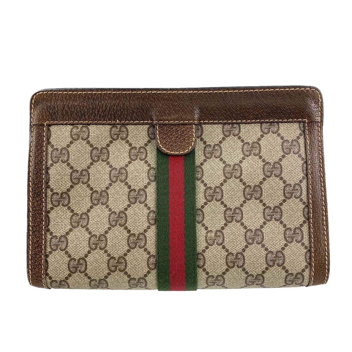 グッチ オールドグッチ シェリーライン セカンドバッグ