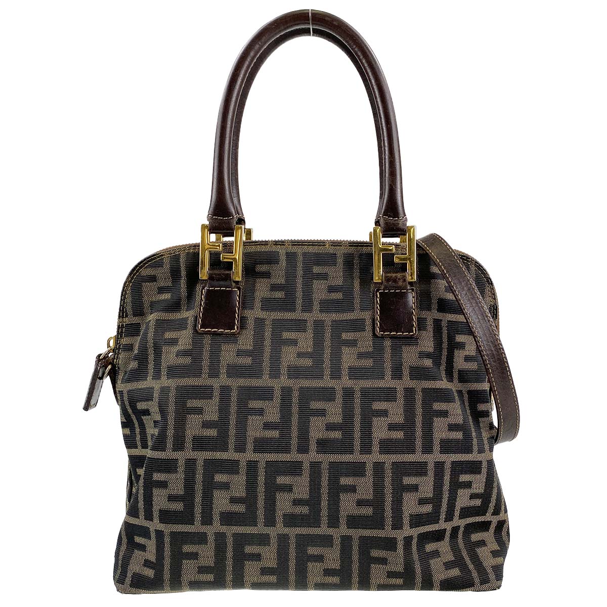 フェンディ ズッカ 2way ショルダーバッグ