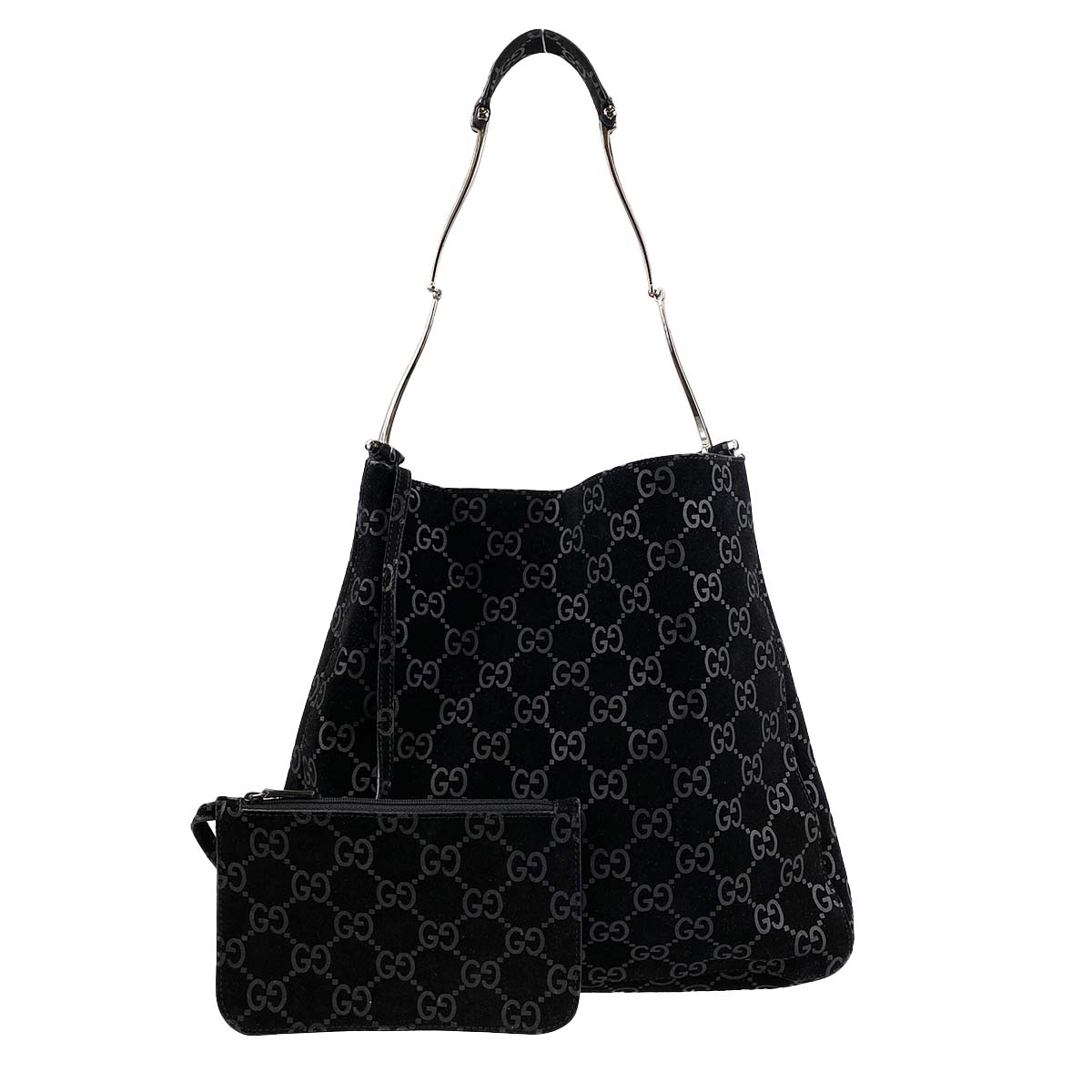 グッチ GG スエード ショルダーバッグ