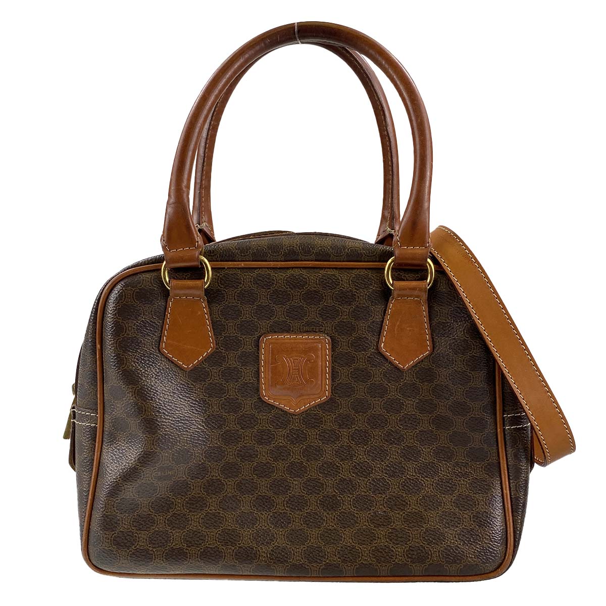 セリーヌ マカダム 2WAY ハンドバッグ