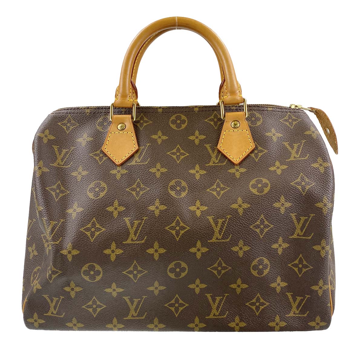 ルイ・ヴィトン モノグラム スピーディ30 ブラウン ハンドバッグ