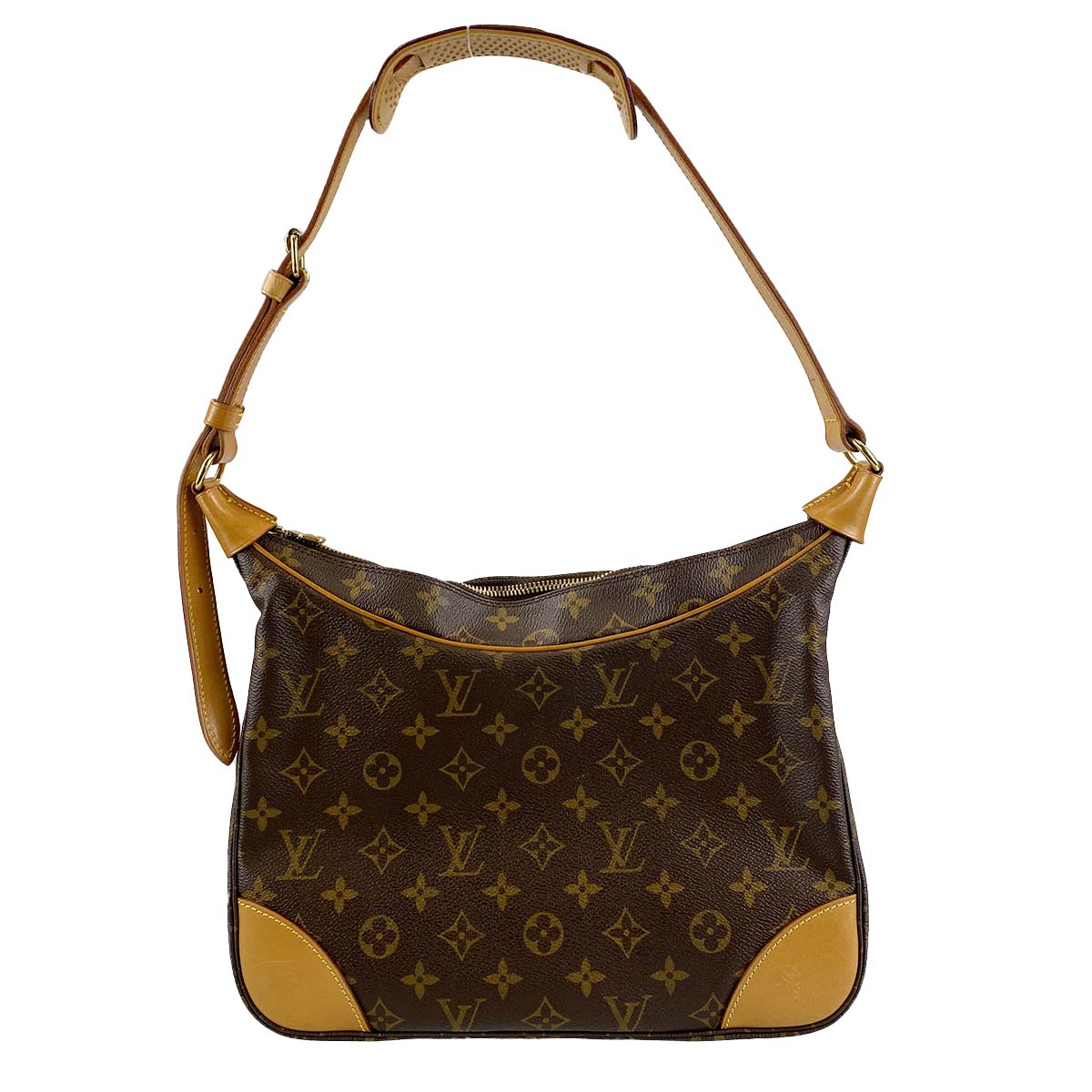 ルイ・ヴィトン モノグラム ブローニュ30 ブラウン ショルダーバッグ