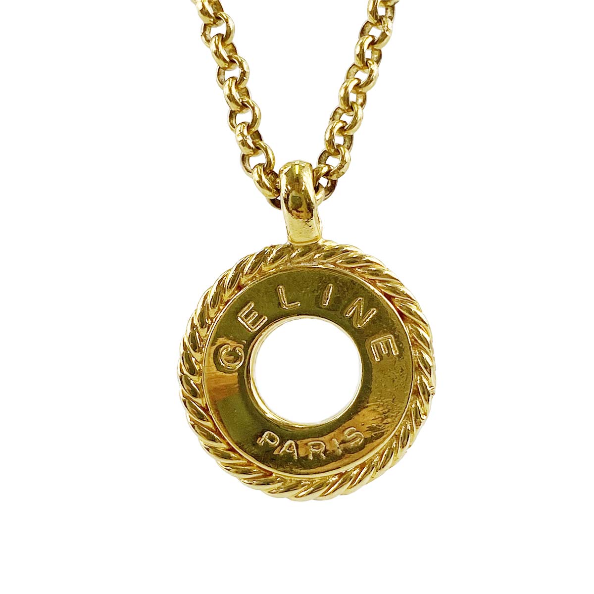 セリーヌ サークル ネックレス