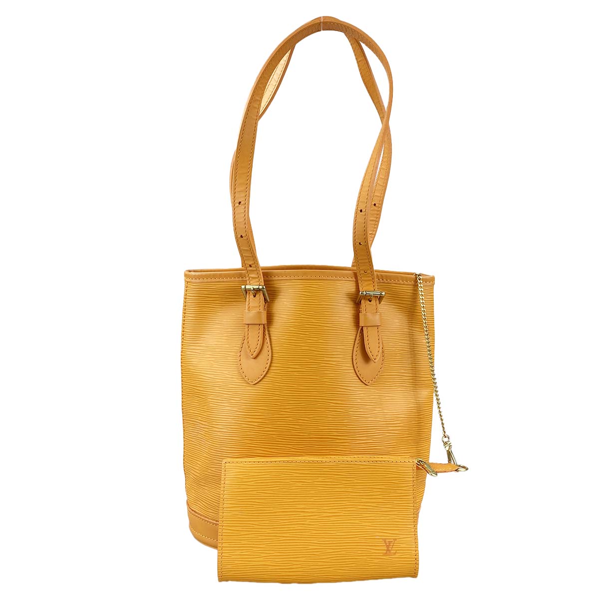 ルイ・ヴィトン エピ バケットPM タッシリイエロー ショルダーバッグ