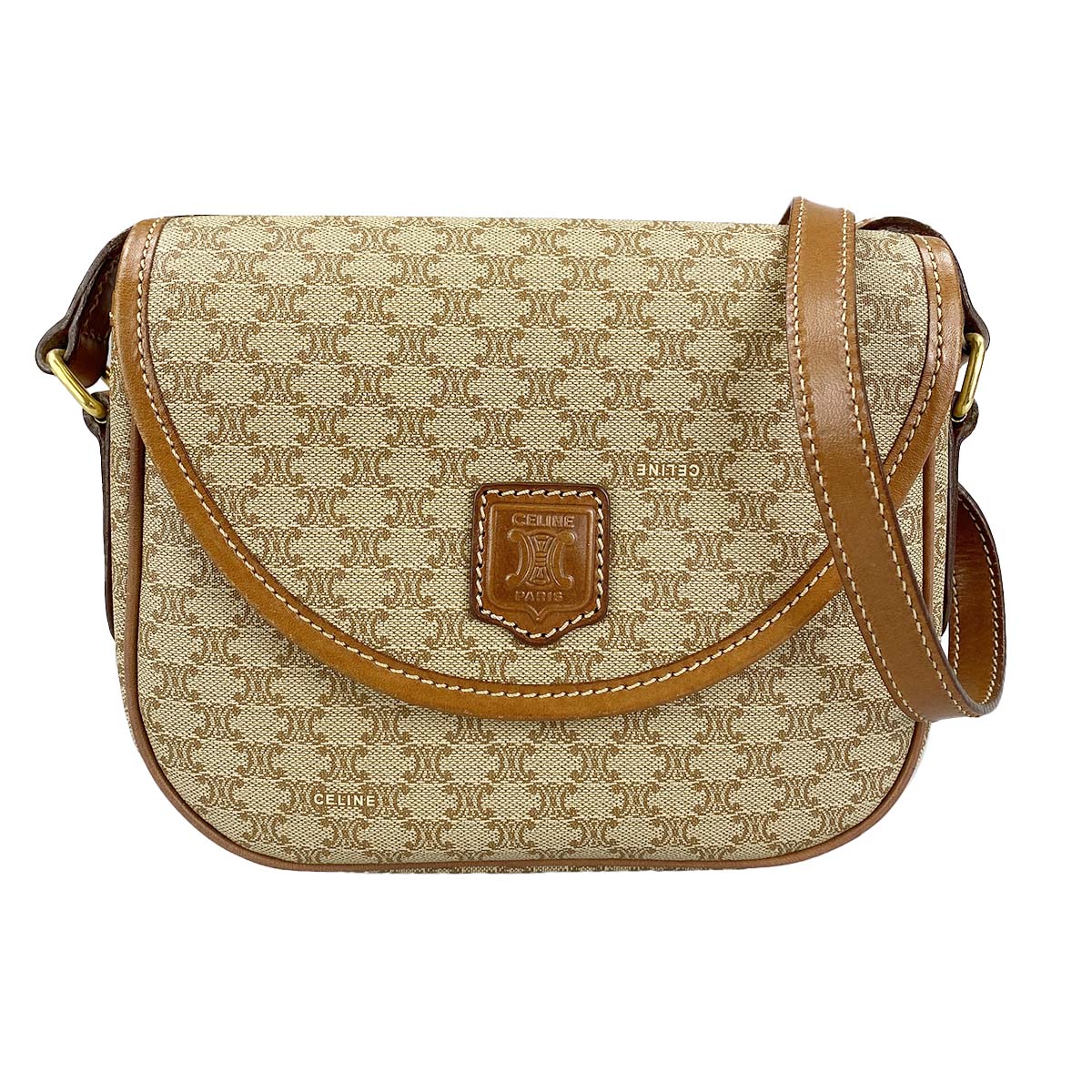 セリーヌ マカダム ショルダーバッグ