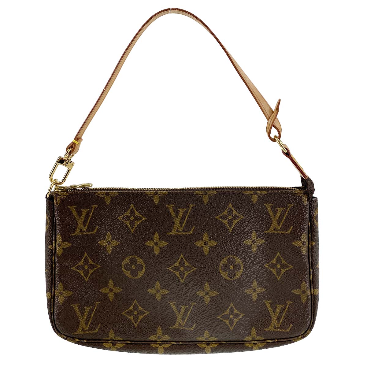 ルイ・ヴィトン モノグラム ポシェット アクセソワール ブラウン ポーチ