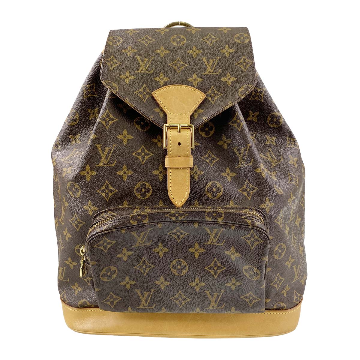 ルイ・ヴィトン モノグラム モンスリGM ブラウン リュック