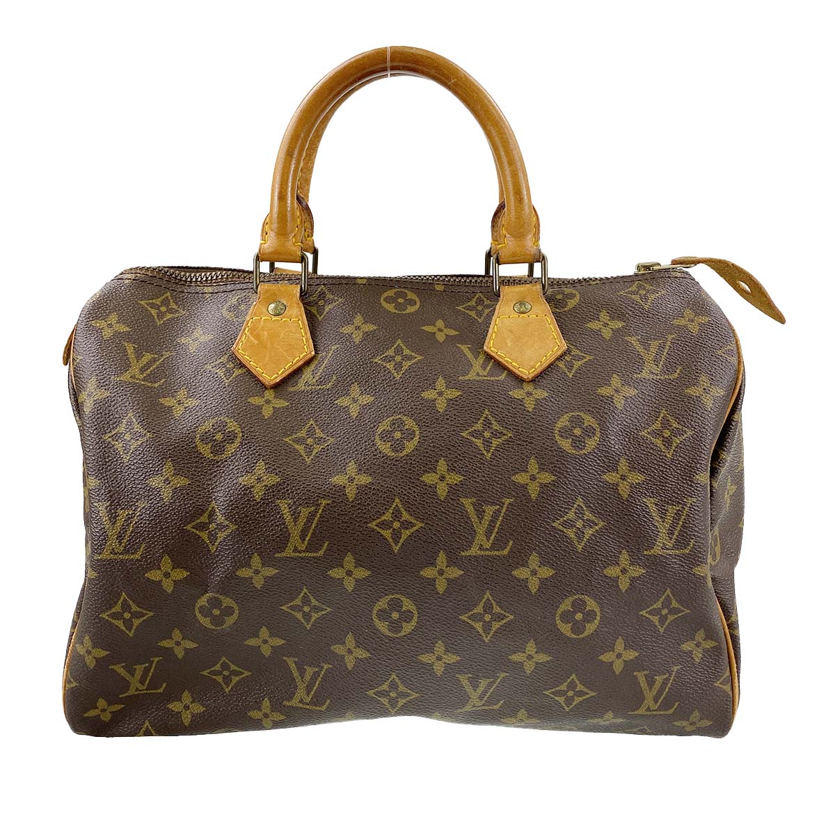 ルイ・ヴィトン モノグラム スピーディ30 ブラウン ハンドバッグ